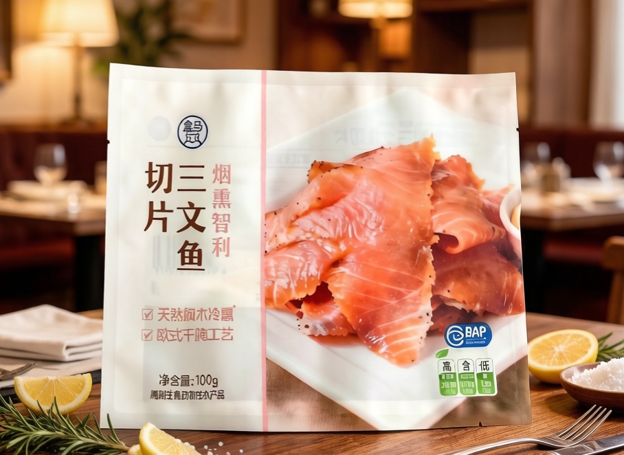 盒马-烟熏智利三文鱼切片